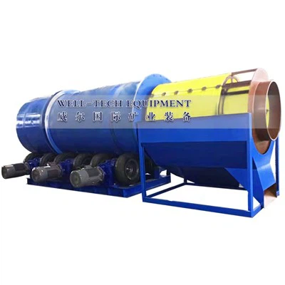 Macchina lavasciuga per impianti di lavaggio oro Trommel Scrubber